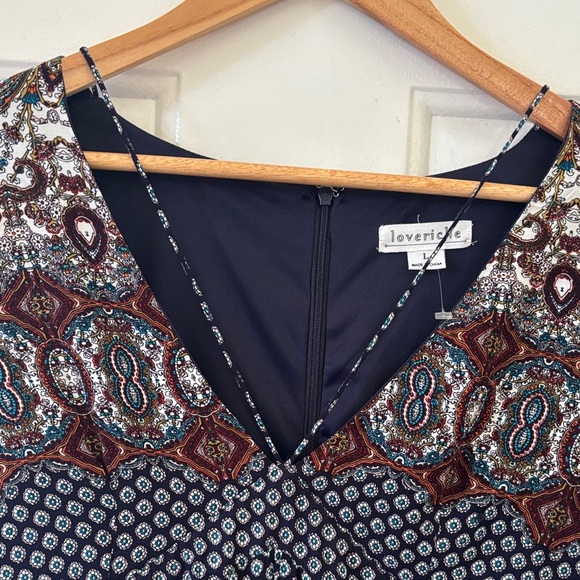 Love Riche Multicolor Patterned Dress - Picture 3 of 7